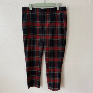 Lauren Ralph Lauren | Tartan Plaid Classic Straight Leg Pants | Size 6